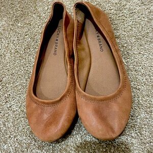 Lucky Brand ballet flats. Worn 1x.
